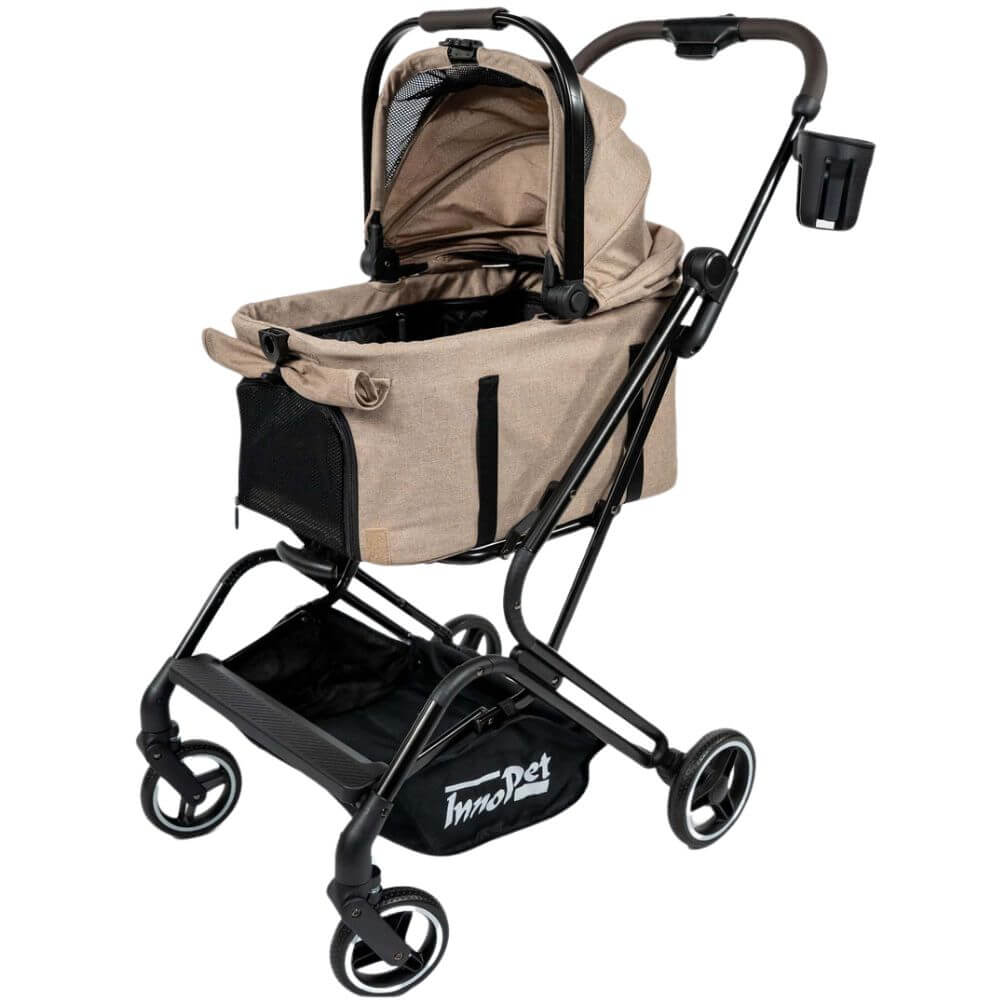 Hundebuggy Nomad Verdeck offen Vorderansicht