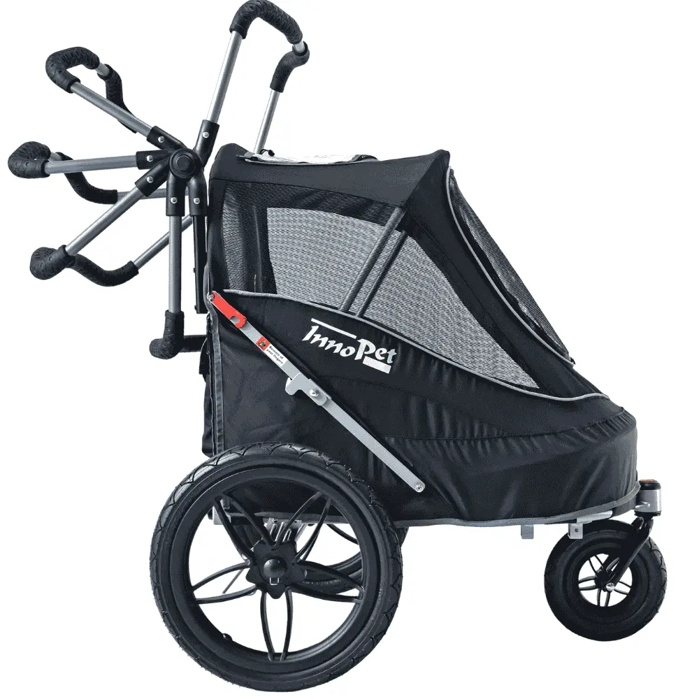Hundebuggy Sporty Trailer EVR  mit verstellbarer Lenkstange