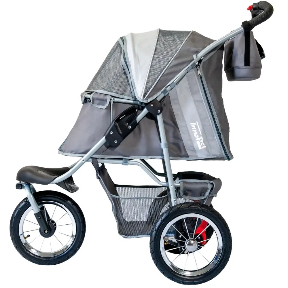 Hundebuggy Comfort Air ECO grau von InnoPet