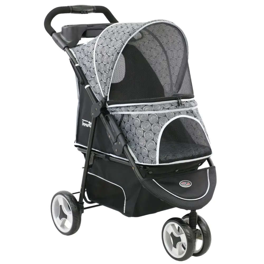 InnoPet® Allure Onyx Hundebuggy grau