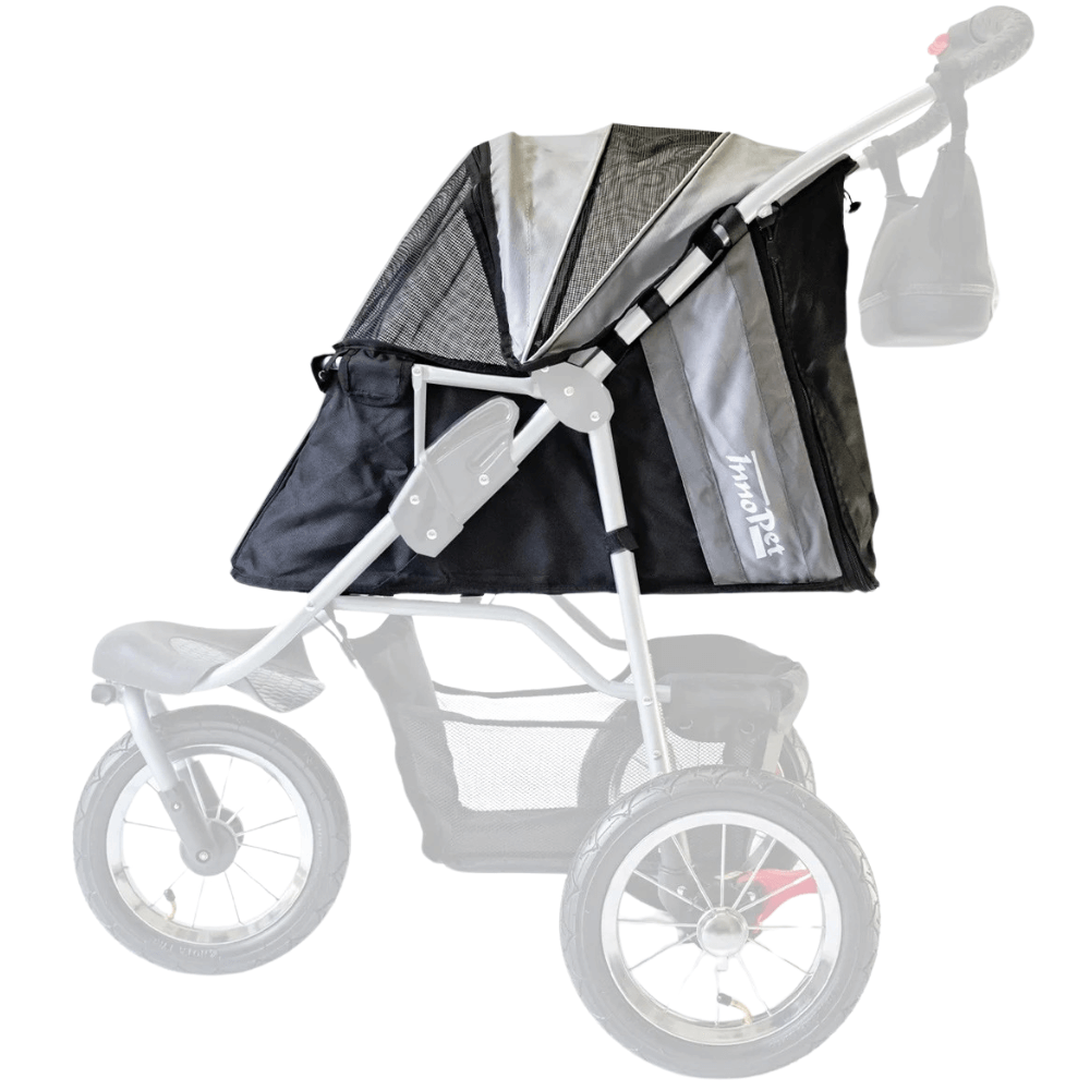 Ersatzbezug schwarz für Hundebuggy Comfort EFA ECO von InnoPet