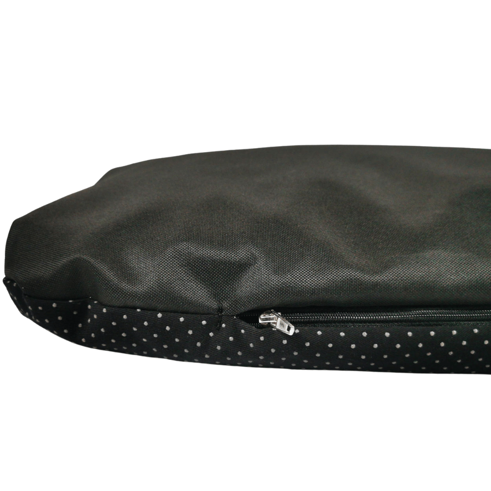 InnoPet® Orthopädisches Hundekissen für Sporty Hundebuggy schwarz Nahansicht