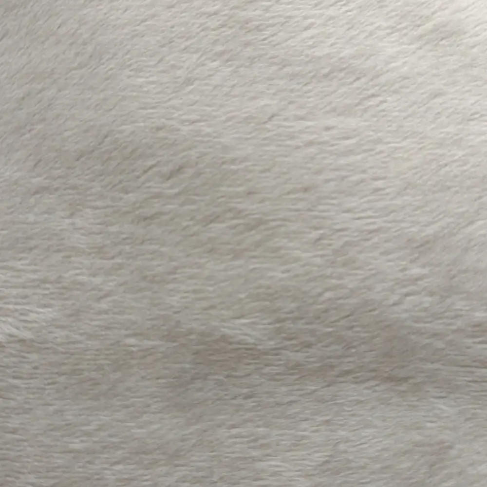 InnoPet® Velvet Minky Samtbezug für Hundebuggy Innenauflage hellgrau Nahansicht