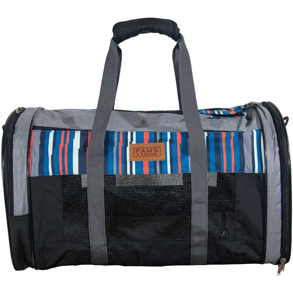 FOFOS SOS Save our seas Holdall Transporttasche Hund grau schwarz