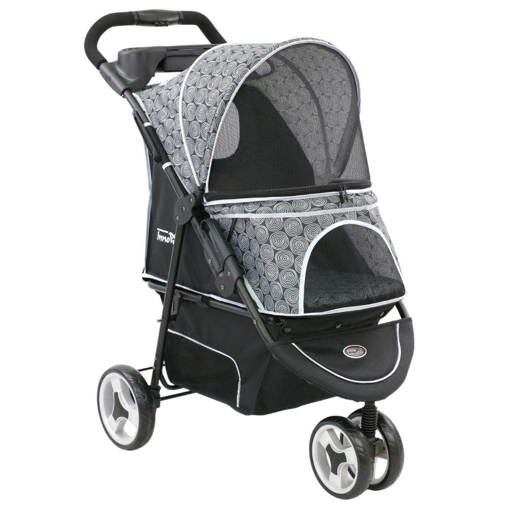 innopet-allure-onyx-hundebuggy InnoPet® Allure Onyx Hundebuggy grau