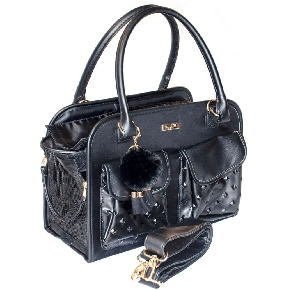 innopet-jaguar-hundetasche-schwarz InnoPet® Traveler Jaguar Transporttasche Hund schwarz