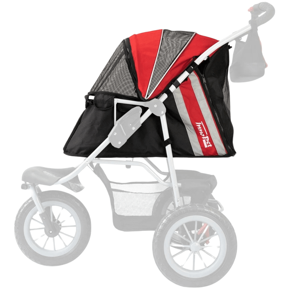 Ersatzbezug rot für Hundebuggy Comfort EFA ECO von InnoPet