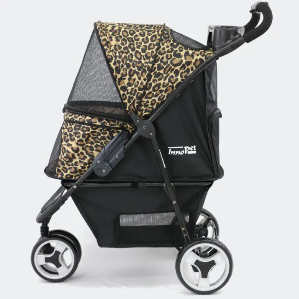 InnoPet® Allure Cheetah Hundebuggy - Seitenansicht links