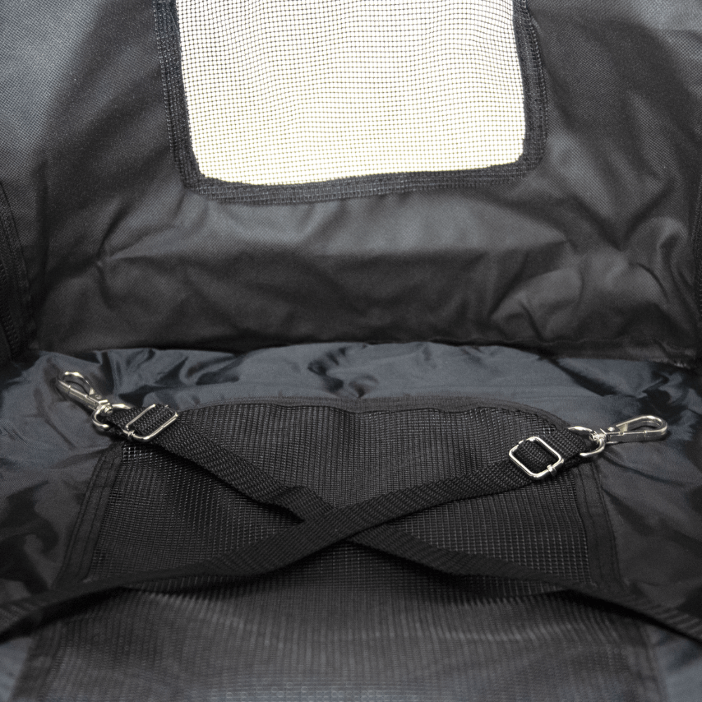 InnoPet® Comfort Air ECO Hundebuggy schwarz grau Innenfläche