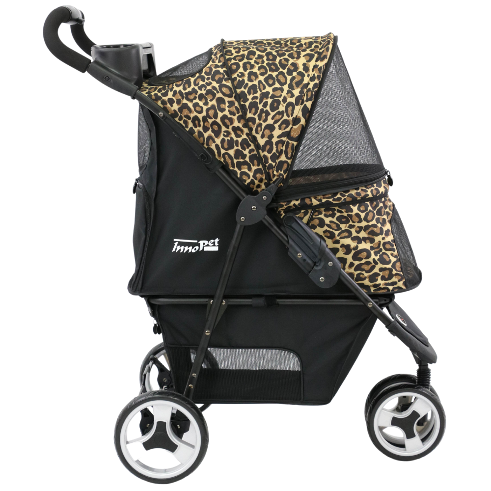 InnoPet® Allure Cheetah Hundebuggy Seitenansicht