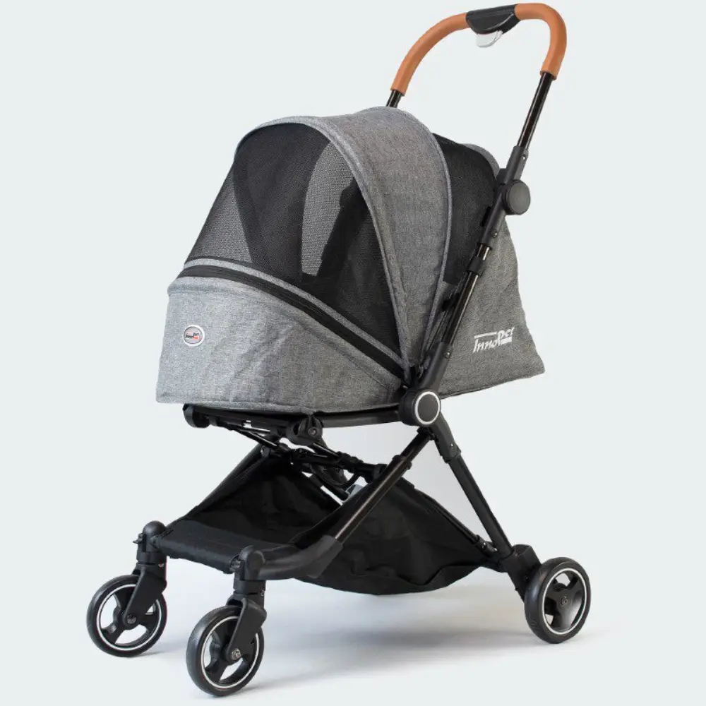 InnoPet® City Hundebuggy grau für kleine Hunde
