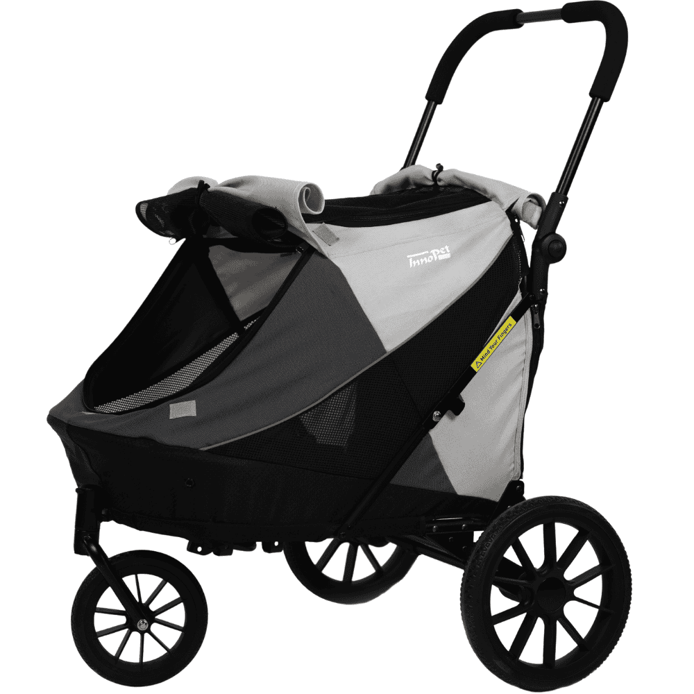 InnoPet Hundebuggy Noah grau offen