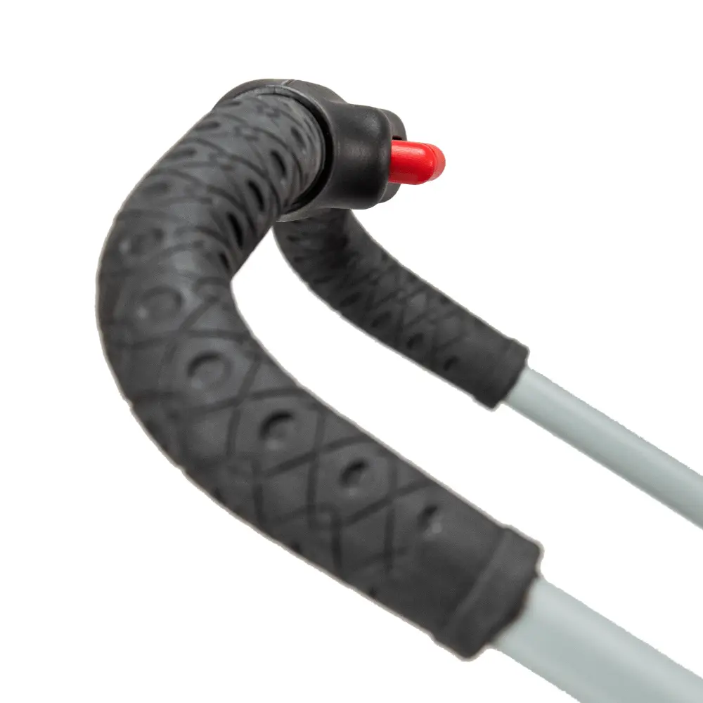 InnoPet® Comfort EFA ECO Hundebuggy Lenkstange schwarz rot