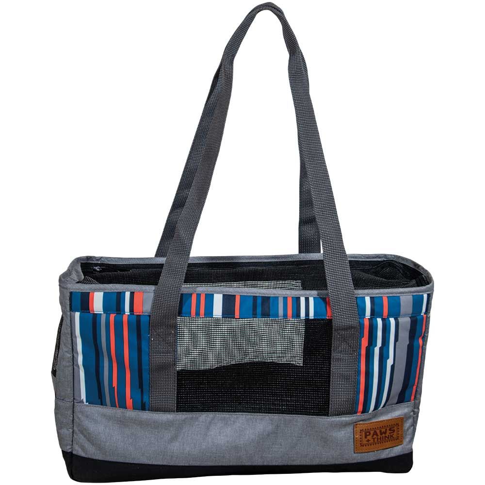 FOFOS SOS Save our seas Shoulder Lge Transporttasche Hund grau