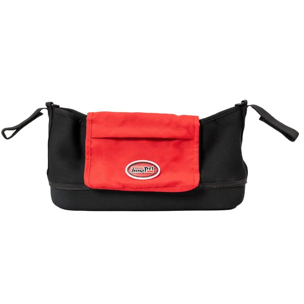 InnoPet® Comfort EFA ECO Hundebuggy Organizer schwarz rot