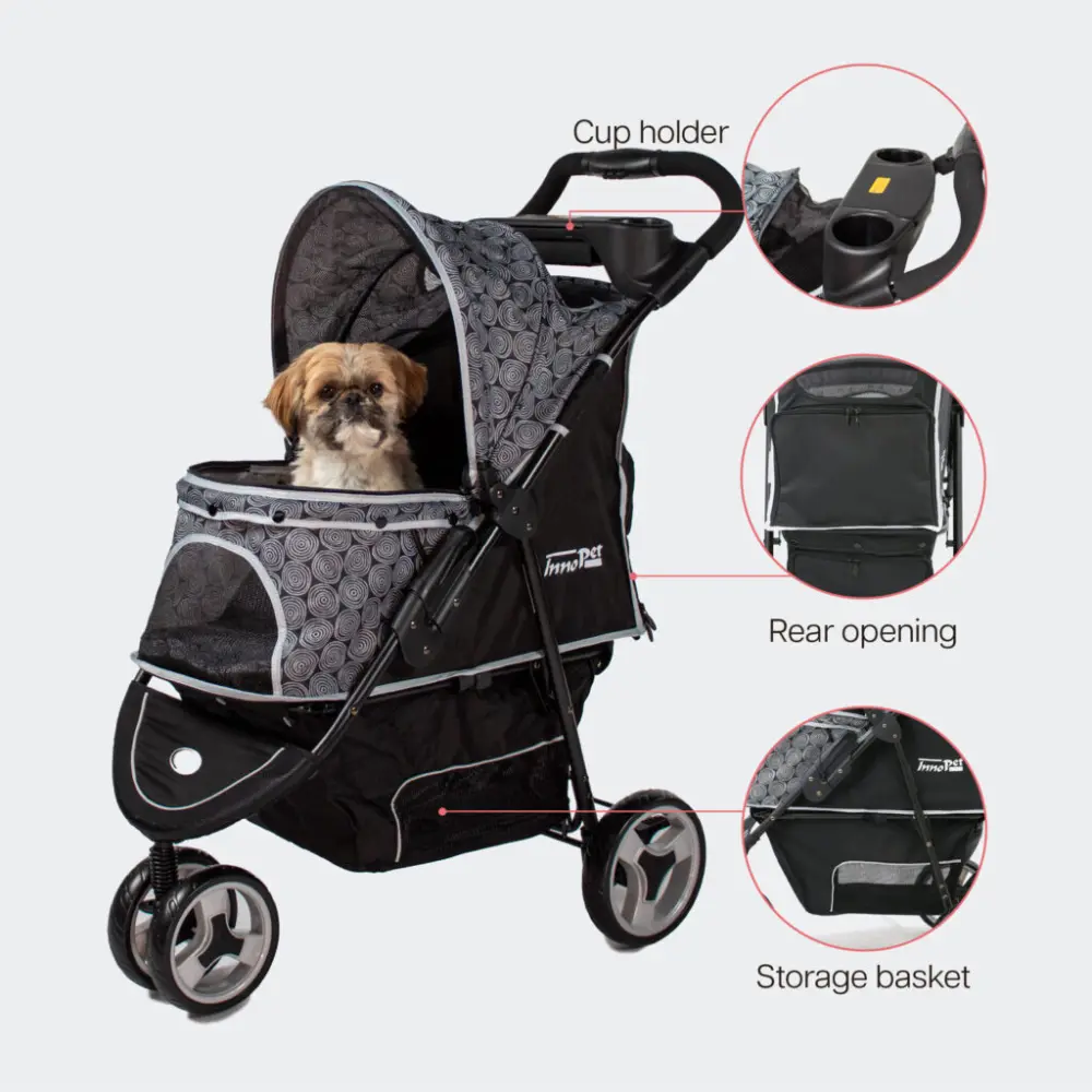 InnoPet® Allure Onyx Hundebuggy - Details