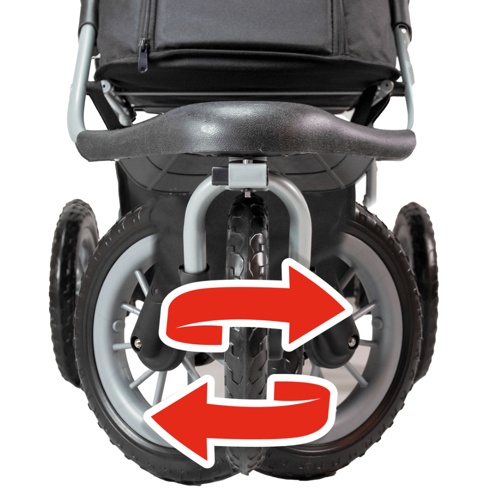 InnoPet® Comfort EFA ECO Hundebuggy Vorderräder