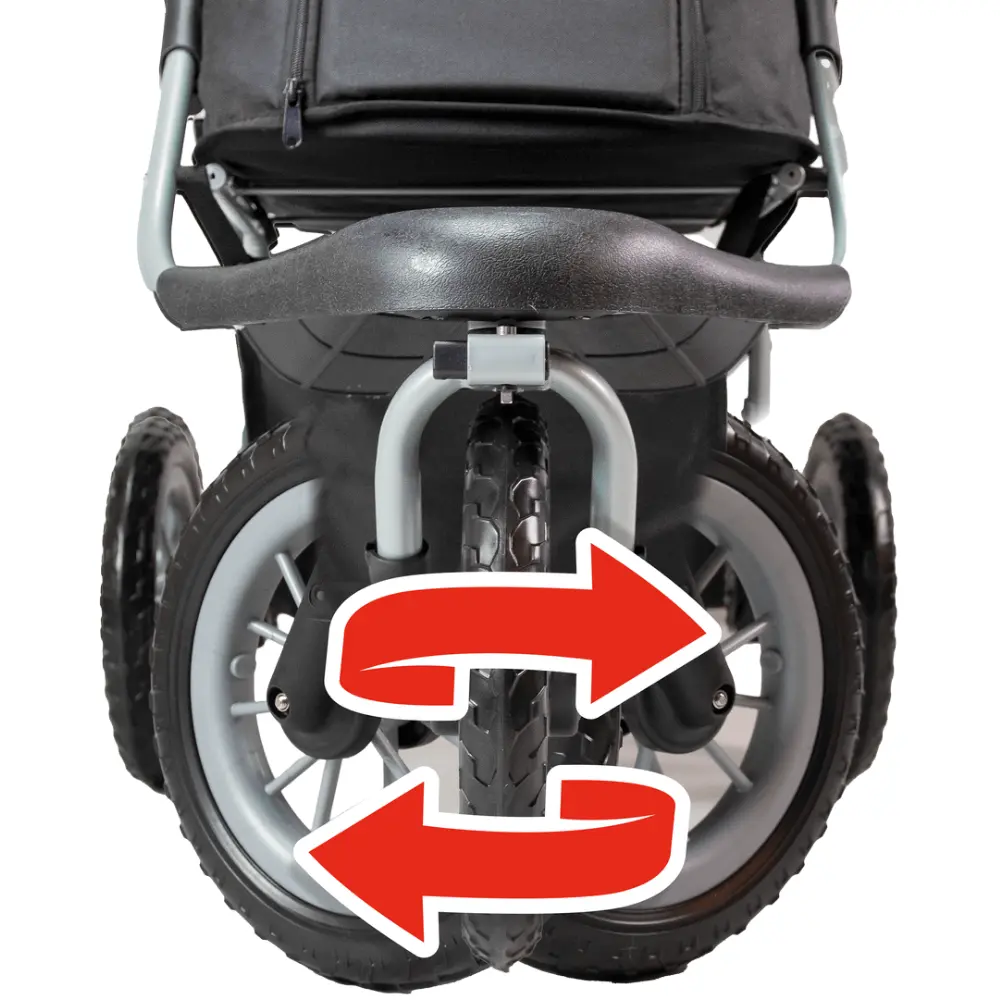 InnoPet® Comfort EFA ECO Hundebuggy Vorderräder