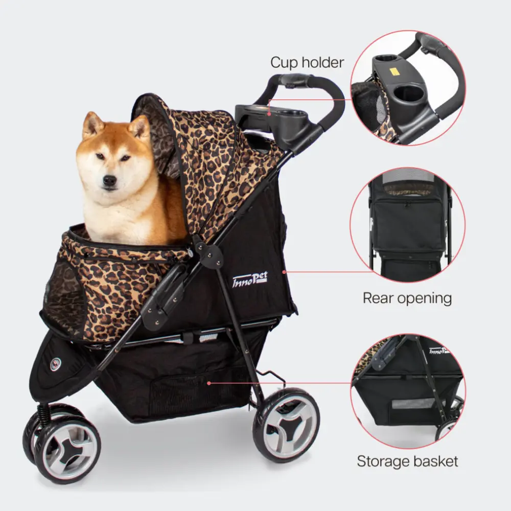 InnoPet® Allure Cheetah Hundebuggy - Details